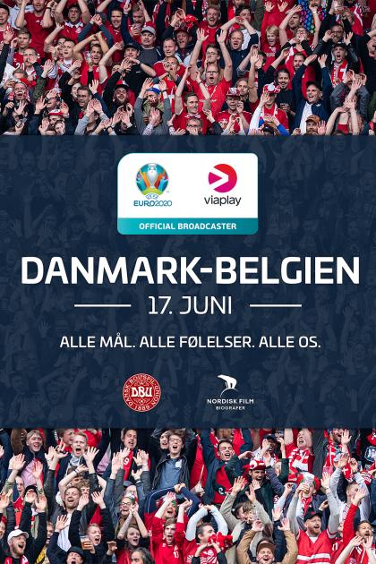EM: Danmark – Belgien