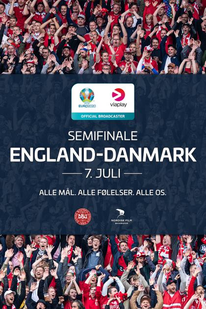 EM 2020: England - Danmark