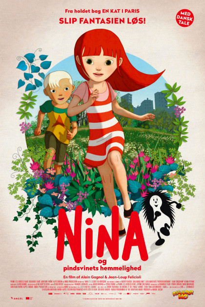 Nina og pindsvinets hemmelighed plakat 