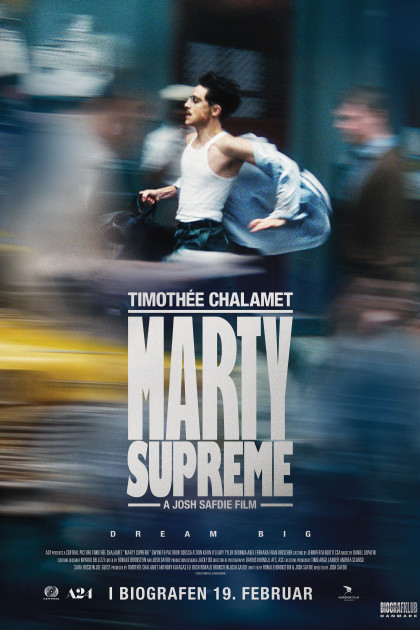 Marty Supreme plakat