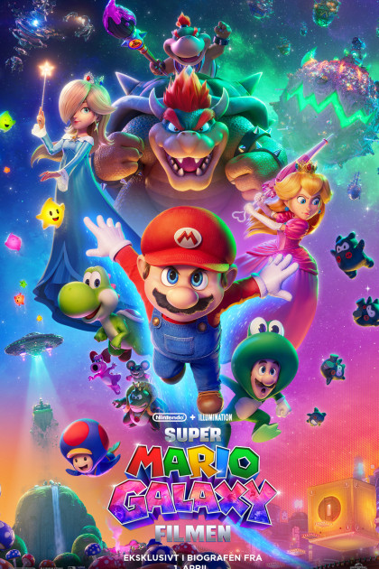 Super Mario Galaxy filmen plakat