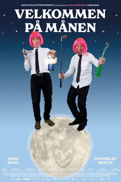 Velkommen på månen plakat