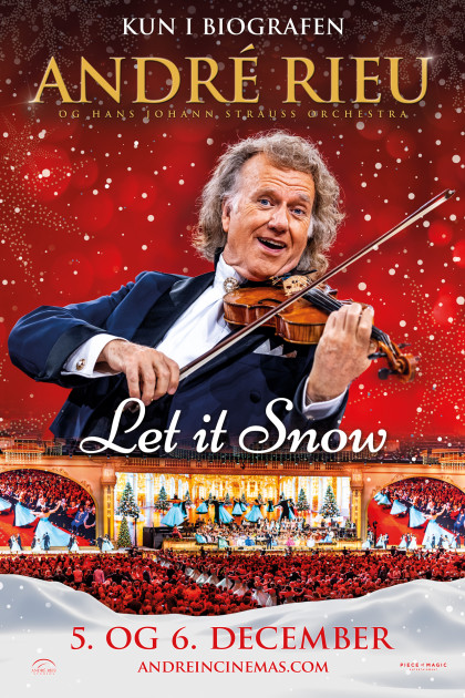 André Rieu - Let it snow plakat