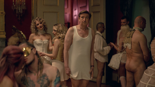 Klassefesten 4 - fangalla i Aalborg med besøg